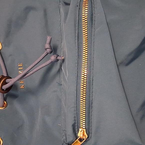 Stylish Blue Shoulder Bag with Gold Accents Crossbody - Picture 12 of 14